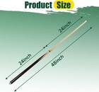 Hmqq Pool Cue Sticks 2-piece 42 48 58    17-20oz Billiard Cue Set 2 4 Pack