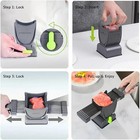 Meat Slicer  Cleaver Can Chop  Slice  Shred  17 In 1 Stainless Steel Cleaver Kit