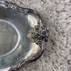Vintage International Silverplate 448 Tray Dish Silver 8 5 In