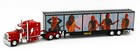 2021 Dcp 1 64 Ac dc Pwr Up Peterbilt 389 Semi Truck Kentucky Moving Trailer Nib