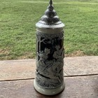 This Is A Traditional German Beer Stein Raised And Hand Painted Made In Germany