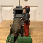 Vintage Cast Iron Taiwan Artillery Bank