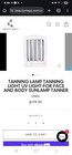 Tanning Lamp Tanning Light Uv Light-for Face And Body Sunlamp Tanner 15w