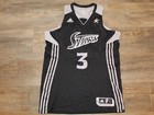 San Antonio Silver Stars Scholanda Robinson Wnba Game Used Basketball Jersey L