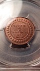 1891 A  Tunisia 2 Centimes Pcgs Ms65 Rb Top Pop 3 0 Finer Rb  Flashy Gem   1563 