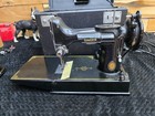 Tested  Singer Featherweight 221 Sewing Machine 1951 Centennial W  Case  2