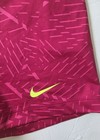  Nike Pro  Women s Compression Gym Shorts Size Xl Pink yellow Nwt