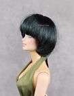 Doll Wig    Size 4   Fits Vintage Barbie  Cher  Etc   Naturl Black