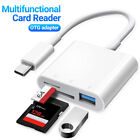 Usb C To Micro Sd Tf Card Reader Usb-c To Camera Card Adapter For Ipad Pro