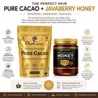 Ohmcacao Pure Cacao   Javaberry Raw Honey Bundle     Organic 7 Oz  250g