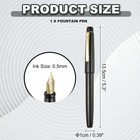 Fountain Pen Medium Nib For Professional Office  Black