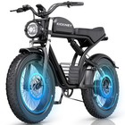 1500w Peak Adults Mountain Electric Bike 32mph 48v 23ah Off-road Ebike Ul