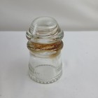Vintage Hemingray No 9 Clear Glass Insulator Made In Usa Antique