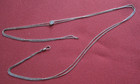 Antique 10k Solid Gold Watch Chain With Slide  48     7 5 Grams - Beauty 