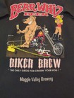 Vintage 90s Bear Whiz Beer Biker Brew T Shirt Size Medium Black Made In Usa