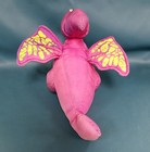 Vtg Fisher-price Puffalump Dino-roars Pterodactyl Sound Plush Toy Works 1992