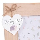 Baby s First Scan Photo Frame Wooden Ultrasound Image Keepsake Gift