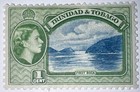 Travelstamps  1953 Trinidad   Tobago Stamps Sg 267 - First Boca Qeii Mint Mogh