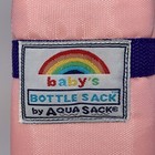 Vintage 1994 Aqua Sack Baby Bottle Holder Hot Cold Insulated