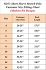 Girl s Short Sleeve Stretch Pique Polo Shirts School Summer 3-button 4-20