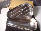 Harley Tool Box Ul Fl W Chrome Oval For 1940-1957 Right Side V-twin 50-0600 X5