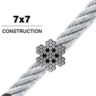 304 Stainless Steel Cable Wire Rope 1 8  7x7 - 50 Ft Diy Decking Railing