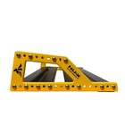 Nux Bumblebee Medium Npb-m Guitar Effects Pedalboard Yellow And Black Aluminum
