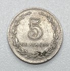 1938 Argentina 5 Centavos Coin - Km  34