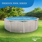 Aquarian Phoenix Series 15 Foot X 52 Inch Steel Frame Above Ground Swimming Pool