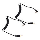 2  3 5mm Plug To Male Flash Pc Sync Cord Cable 12 Inch For Studio Photography Us