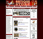 Antique Store Business Website For Sale