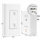 Dewenwils Wireless Remote Control Light Switch And Outlet Plug In 100ft Rf Range