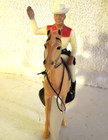 1950 s Roy Rogers  Hartland  5 Inch Mini Western Rider Set   Custom Hang Tag  15