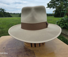 Handmade 1930s Fedora 100  Fepsa Fur Felt Size 7 1 4 Custom Bashed Busted Hats