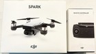 Dji Spark Drone Mm1a Alpine White W  Remote Control Works    Very Low Usage  
