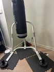Everlast Standing Heavy Punching Bag Training Bag  Black   White