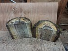 Black Walnut Natural Live Edge Wood Turning Bowl Blanks 2ea
