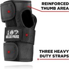 187 Killer Pads Wrist Guards Black Skateboard Roller Skate Wrist Protection