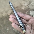 Handmade Damascus Steel Ballpoint Pen  Damascus Writing Pen With Wooden Box