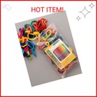 Friendly Loom   7    Traditional-sized Multicolor Potholder Weaving Loops   Craft 