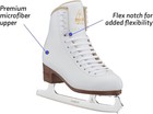 Jackson Ultima Girl s Artiste Figure Skate With Mark Iv Blade - White  Size 11 C