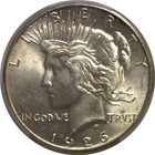 1926-s Peace Dollar    Pcgs Ms-64
