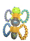 Kids Ii Retro Bright Starts Plastic Twisty Butterfly Teether Baby Toy Rattle