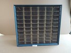Vtg 60 Drawer Akro Mils Metal Parts Storage Cabinet Organizer Usa Nice    read 