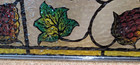 Vintage Pabst Blue Ribbon Pbr Beer Faux Stained Glass Bar Sign 36  X 12 