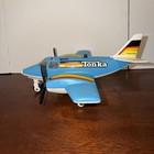 1979 Tonka Hand Commander Turbo Prop Airplane - Plastic Blue 