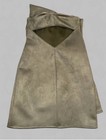 Asos Design Green Solid Faux Suede Draped Zip Mini Skirt Women s Uk 4