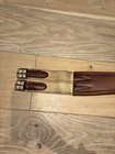50    Contoured Padded English Girth W  Standard Buckles