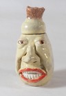 Persnickety Parsnip- Anthropomorphic Spice Jar  Face Jug  Herbal Container