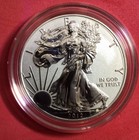 2012 S Reverse Proof   Proof Silver Eagle - 2 Coin San Francisco Set Ogp   Coa      